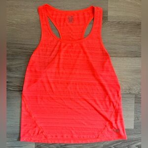 Champion Bright Orange Workout Tank Top in Duo Dry Material - Size XS